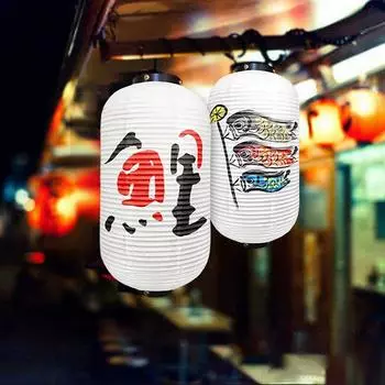 1/2/3 шт., традиционный японский фонарь в виде рыбы кои, декор для ресторана, художественный фонарь, японский фонарь в виде карпа, суши-бар Izakaya, бистро 1 Pcs