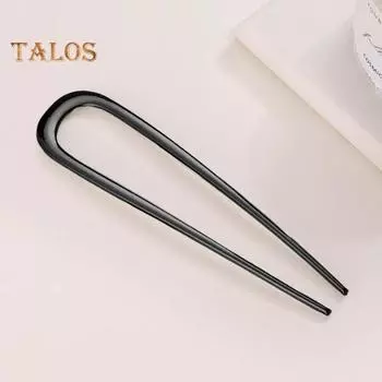 1/2/3 шт. U-образная заколка для волос, легкая, нескользящая, длинная, густая, металлическая, для создания французских волос, для пучка, аксессуары для волос для женщин и девочек A