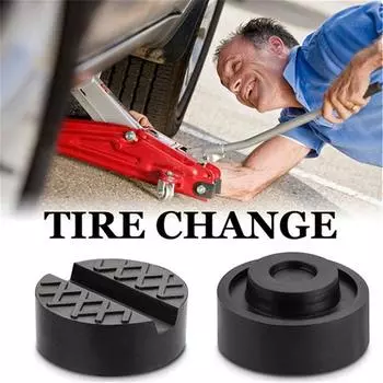 1/2/3 шт. Универсальные автомобильные домкраты с прорезями, резиновая накладка, высокопрочные домкраты, подъемный диск для ремонта автомобиля, противоскользящий инструмент для домкрата