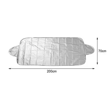 1/2/3 шт. Универсальный чехол на лобовое стекло автомобиля, солнцезащитный козырек, защита от снега и льда, зимнее и летнее покрытие на лобовое стекло