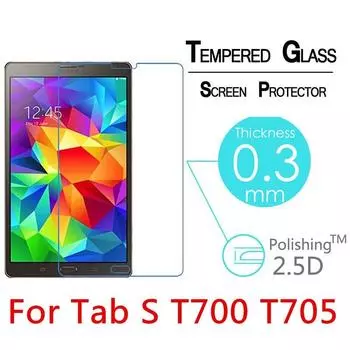 1/2/3 шт. взрывозащищенное закаленное стекло для Samsung Galaxy Tab S 8,4 T700 T705 8,4 прозрачная защитная пленка для экрана HD 9H 1*Tab S 8.4 T700 T705 прозрачный