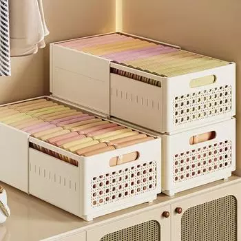 1/2/3 шт. Ящик для хранения одежды, регулируемый ящик для хранения, органайзеры для гардероба, растягивающиеся брюки, ящики для хранения на кухне 1PCS