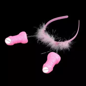 1/2/3 шт. забавная повязка на голову в виде пениса, тиара, девичник, девичник, невеста, будущая свадьба, украшения, новинка, обнаженные секс-игрушки