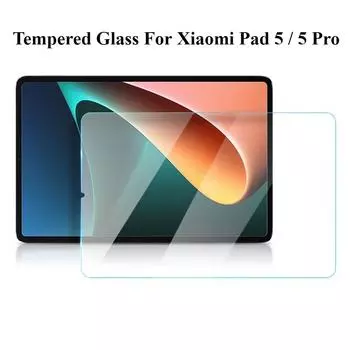 1/2/3 шт. закаленное стекло для планшета протектор экрана для Xiaomi Pad 5 Pro 2021 11 дюймов взрывозащищенное беспузырьковое HD прозрачное защитное стекло 1*Mi Pad 5 Pro 11 прозрачный