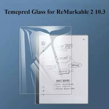 1/2/3 шт. закаленное стекло для ReMarkable 2 10,3 дюйма Защитное стекло для планшета ReMarkable 2 10,3 дюйма Защитная пленка для экрана 1PCS ReMarkable 2 10.3 чистый