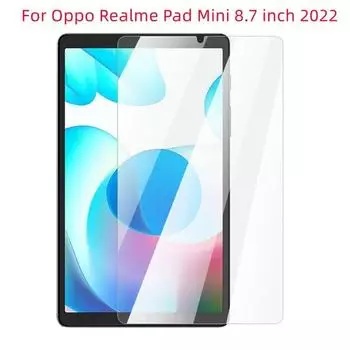 1/2/3 шт. Защитная пленка из закаленного стекла для Oppo Realme Pad Mini 8,7 2022 Pad Mini WiFi 4G LTE Tablet Anti Scratch HD Film 1PC Realme Mini 8.7 прозрачный