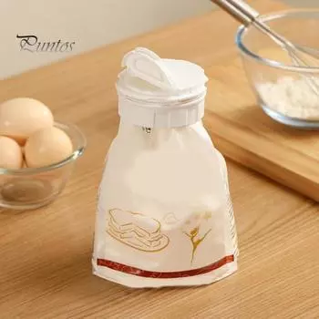 1/2/3 шт. зажим для пакета с носиком для заливки, зажимы для герметизации пищевых пакетов, многоразовый укупорщик пластиковых крышек, удобный носик для заливки, влагостойкие, складывающиеся зажимы для закусок 1pc