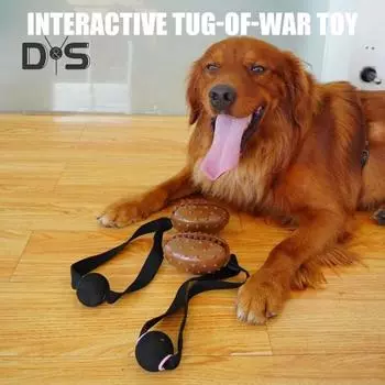 1/2/3 шт. жевательные игрушки для собак в форме кофейных зерен, головоломка, дозатор лакомств, интерактивная игрушка для перетягивания зубов у щенков 1pc