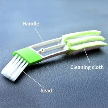 1/2/3PCS Air Conditioning Outlet Brush Super Soft Universal Home And Car Dual Use Double Headed Brush Car Accessories