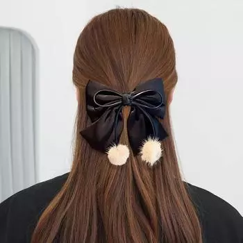1/2/3 шт. модные женские бархатные банты весенние заколки для волос простые шпильки темперамент верхний зажим для хвоста заколка для вечеринок аксессуары для волос