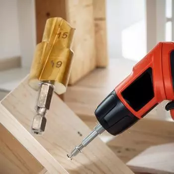 1/2/3Pcs PPR Lifting Stepped Drill Bit Hexagon Shank Water Pipe Connection Tool 20/25/32mm Full Open Process Expansion Drill Bit