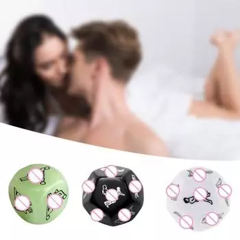 1/2/4/5 шт. сексуальные многоразовые игральные кости безопасный захватывающий светящийся дизайн хитрая игрушка для ночного клуба для бесконечного веселья A