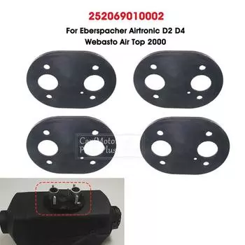 1/2/4/6/10 шт., уплотнительные прокладки для обогревателя воздуха, основа, черный автомобиль для Eberspacher Airtronic D2 D4 Webasto Air Top 2000, дизельный стояночный обогреватель 1pcs