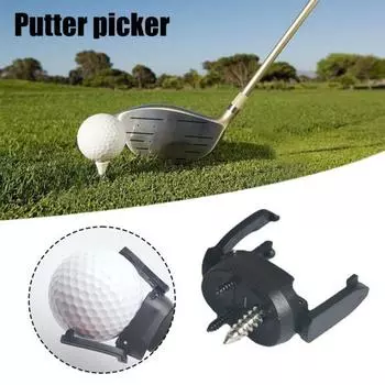 1/2/4/6 шт. Извлекатель мячей для гольфа для паттера, захват для мячей для гольфа, мини-паттер 2pcs