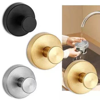 1/2/4/6 шт. крючки для стеклянных дверей присоски вешалки для венков грузоподъемность 15 фунтов 1pc чёрный