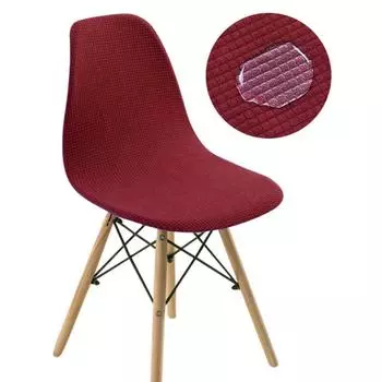 1/2/4/6 шт., водонепроницаемый чехол на стул, эластичные безрукавные интегрированные чехлы, чехлы на обеденные стулья, украшение для банкета, свадьбы 1-Pcs циан