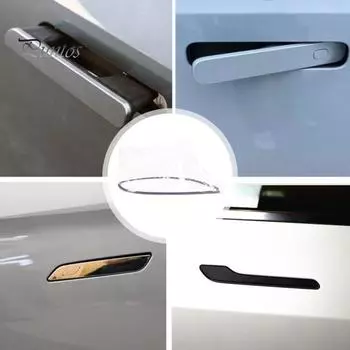 1/2/4 шт. Автомобильные ручки, снегозащитный чехол, устойчивый к низким температурам, прозрачный дизайн, магнитные защитные чехлы для автомобильных дверных ручек 1pc