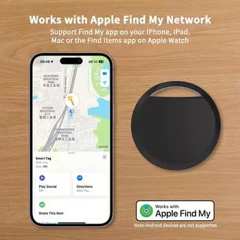 1/2/4 шт. Bluetooth GPS-трекер через IOS Find My App Альтернативы Тег для Apple Airtag Anti-Lose Locator для личных вещей домашних животных