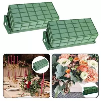 1/2/4 шт., цветочный пенопластовый оазис, цветочный пенопластовый кирпич для аранжировки цветов, оазис, цветочные витрины, пенопластовые блоки для декоративно-прикладного искусства 1pcs