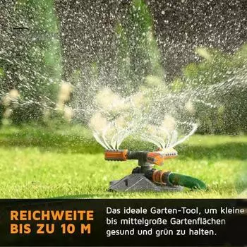 1/2/4 шт. газонный разбрызгиватель дюйма 3-рычажный вращающийся разбрызгиватель для полива регулируемые насадки разбрызгиватель для домашнего сада двора газон 1pc