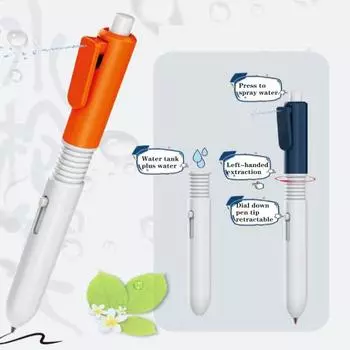 1/2/4 шт. креативный подарок обратно в школу 2 в 1 забавная игрушка-шалость ручка с функцией распыления воды снимающая стресс интерактивная детская шариковая ручка для школы C