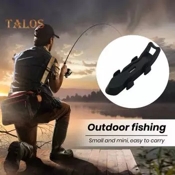 1/2/4 шт. Магнитный держатель крючка для рыболовной приманки с резиновыми кольцами, крючок для приманки без отверстия, автоматический держатель крючка для рыбалки на открытом воздухе 1pc чистый