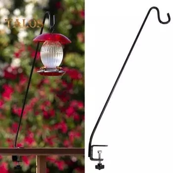 1/2/4 шт. прочные крючки для подвешивания кормушек для птиц на палубе, устойчивые к коррозии, кашпо, подвески для колокольчиков, крючки для хранения 1pc