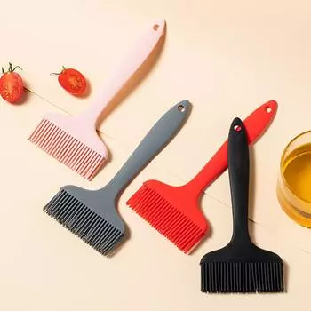 1/2/4 шт. Силиконовая кисть, термостойкая, для выпечки, кисть для гриля, масляная кисть, кисти для яиц, торта, хлеба, кисти для выпечки, барбекю, кондитерские инструменты