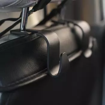 1/2/4 шт. Универсальный авто крючок для подголовника сиденья, вешалка для хранения автомобиля, органайзер на заднее сиденье, держатель, аксессуары для салона автомобиля