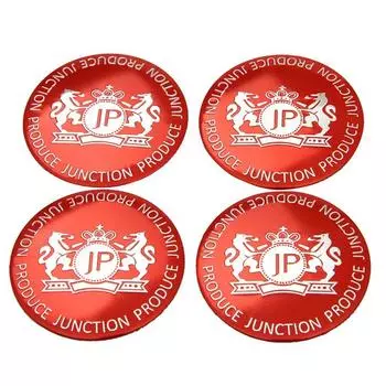 1/2/4 шт x 2,2 56 мм металлический логотип автомобиля центральный колпак ступицы колеса наклейки эмблемы наклейки 1pc