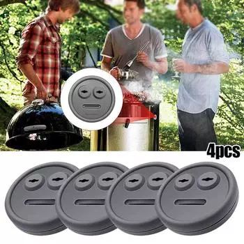 1/2/4 упаковки, втулка для термометра для гриля-барбекю, для Weber 85037 Smokey Mountain 1 Pc