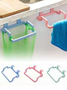 1/2/4шт Подвесная стойка для мусорных мешков Стойка для мусорных мешков Держатель для мусорных мешков Портативный шкаф для мусора Гаджеты для кухни