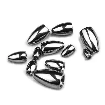 1/2/5 шт. Грузила для рыбалки, крючок, соединитель, вольфрамовые грузила 2,7 г-28 г для рыболовных снастей для окуня, аксессуары