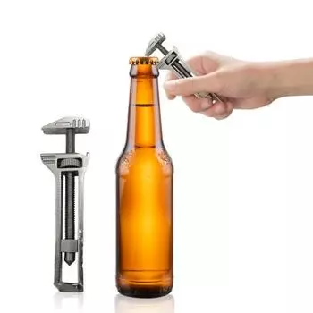 1/2/5 шт. Компактный титановый многофункциональный брелок для ключей, мини-ключ, открывалка для бутылок, портативный многофункциональный 1pc