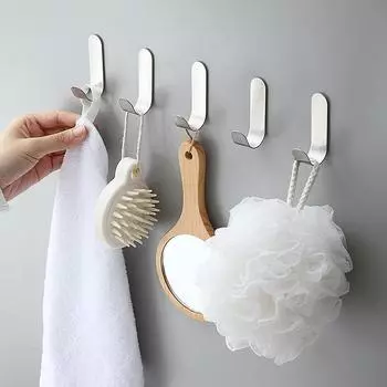 1/2/5 шт. простой J-образный крючок из нержавеющей стали 1PCS