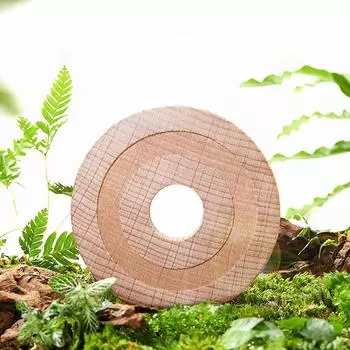 1/2/5 шт. сменный освежитель воздуха для автомобиля, бук, древесная щепа, таблетка, автомобильный ароматизатор, сменный блок духов, натуральный бук для эфирных масел 2Pcs