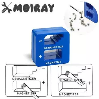 1/2/5 шт. высококачественная синяя отвертка магнитный захват инструмент намагничиватель размагничивающий инструмент отвертка ручной инструмент