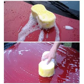 1/2/5pcs Car Washing Sponges Large Honeycomb 8-shaped High-density Sponges Block Car Cleaning Waxing Tools Cleaning Accessories
