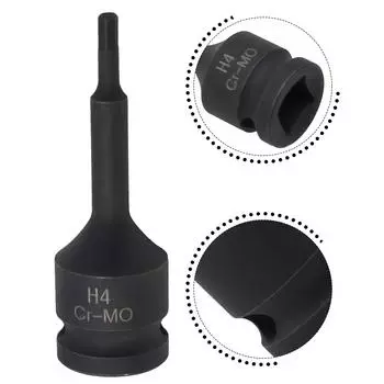 1/2 Адаптер для электрической дрели, пневматический ударный гайковерт, шестигранная головка, адаптер 12,5 мм, шестигранный гаечный ключ, адаптер для шестигранной головки