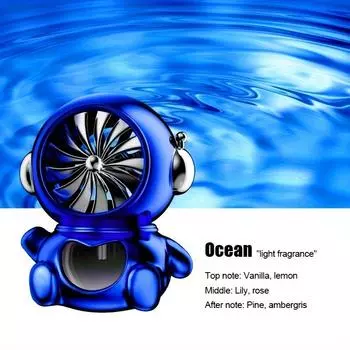 1/2 астронавт ароматерапия автомобиль ароматерапия автомобильные духи клипса автомобильный аромат салон автомобиля креативная ароматерапия легкий аромат синий