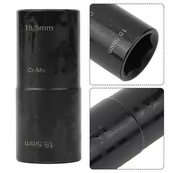 1/2 Dr 18,5 мм x 19,5 мм Набор инструментов для поврежденных наконечников с глубокой длиной и ударным механизмом