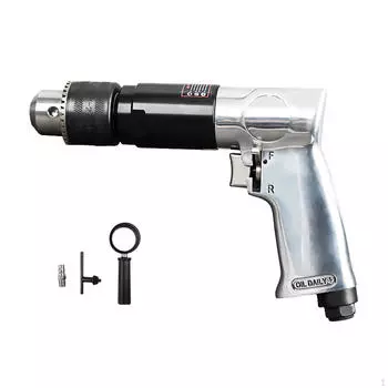 1/2-дюймовая пневматическая дрель с реверсом, удобный ручной патрон для авторемонта
