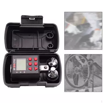 1/2-дюймовый цифровой адаптер крутящего момента, зуммер и светодиодные индикаторы, дисплей с подсветкой, высокая точность для велосипеда 2 to 200nm