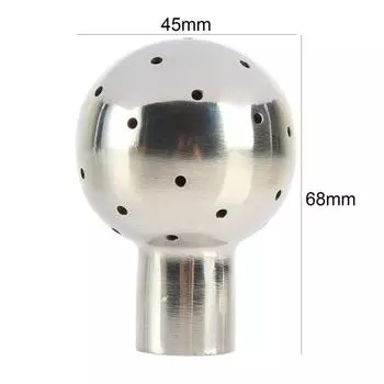 1/2-дюймовый гигиенический баллончик из нержавеющей стали с внутренней резьбой для чистки резервуара