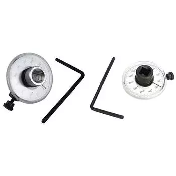 1/2-дюймовый приводной датчик угла крутящего момента, регулируемый ручной набор инструментов для ремонта автомобиля, инструмент для измерения вращения гаечного ключа, автомобильный измерительный инструмент белый