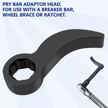 1/2 Inch Adjustment Wrench 3/8 Inch Removal Tool Black Wrench Tools Car 1/2