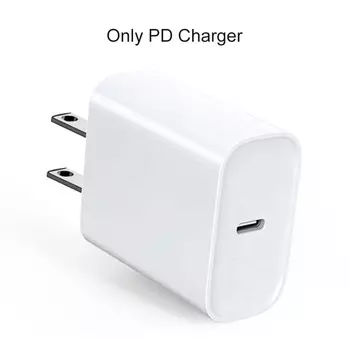 1-2 комплекта 20 Вт, быстрое зарядное устройство с портом USB C для iPhone 14, 13, 12, 11, Pro Max Plus, XR, Xs, 7, 8, 3,3 фута, кабель для быстрой зарядки USB C, аксессуары only charger