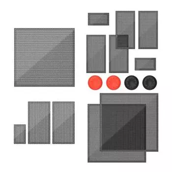 1/2 комплекта пылезащитного чехла для игровой консоли для игрового хоста Xbox Series X, пылезащитные сетки A