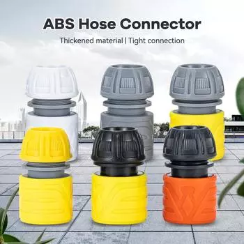 1/2” Концевой Садовый Быстроразъемный Шланговый Соединитель Двойной Мужской Шланговый Соединительный Адаптер Для Шланга Трубы Водяной Пистолет Распылительная Насадка 2