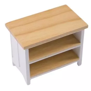 1:2 кукольных домика миниатюрный деревянный стол остров платформа книжный шкаф стеллаж для хранения мини витрина шкаф мебель модель игрушка